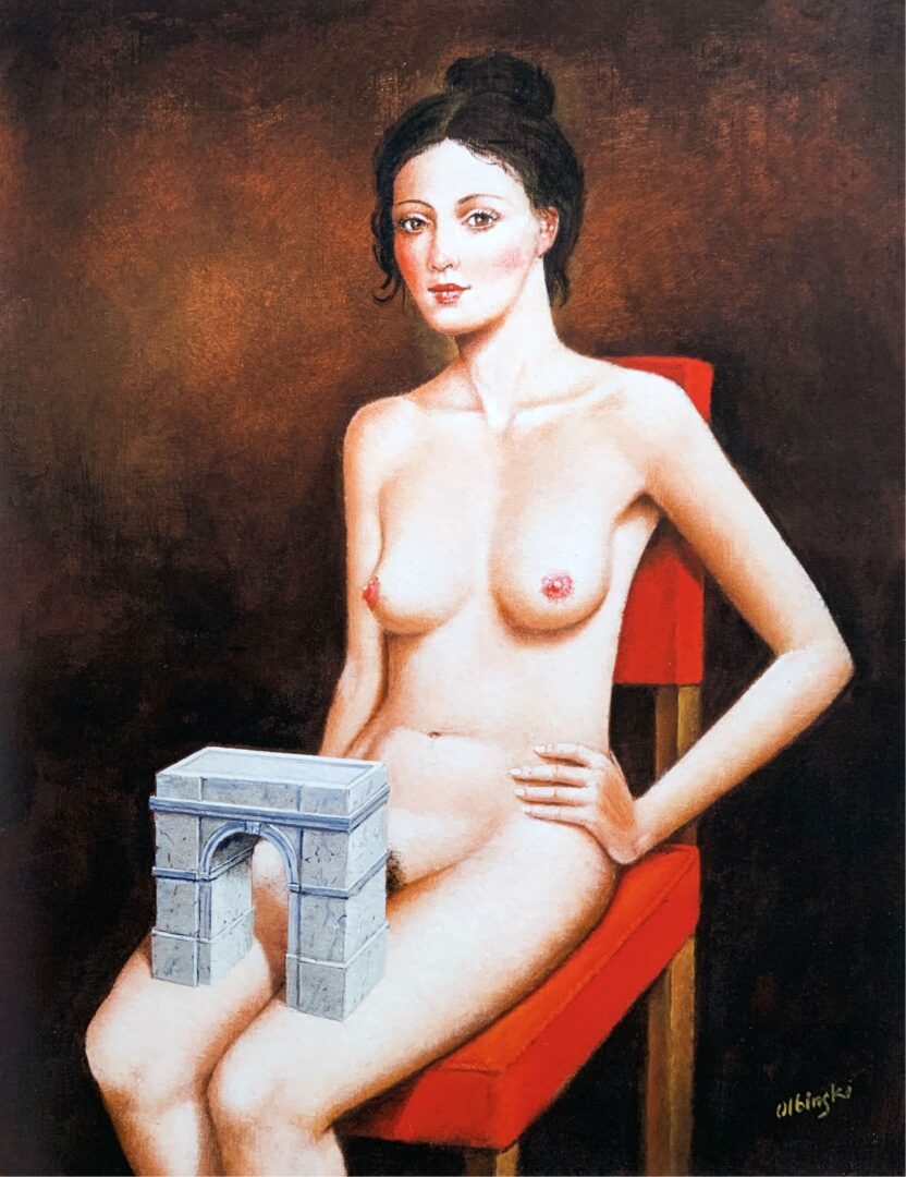 Rafał Olbiński grafika obraz Galeria Sztuki Katarzyny Napiorkowskiej (14)